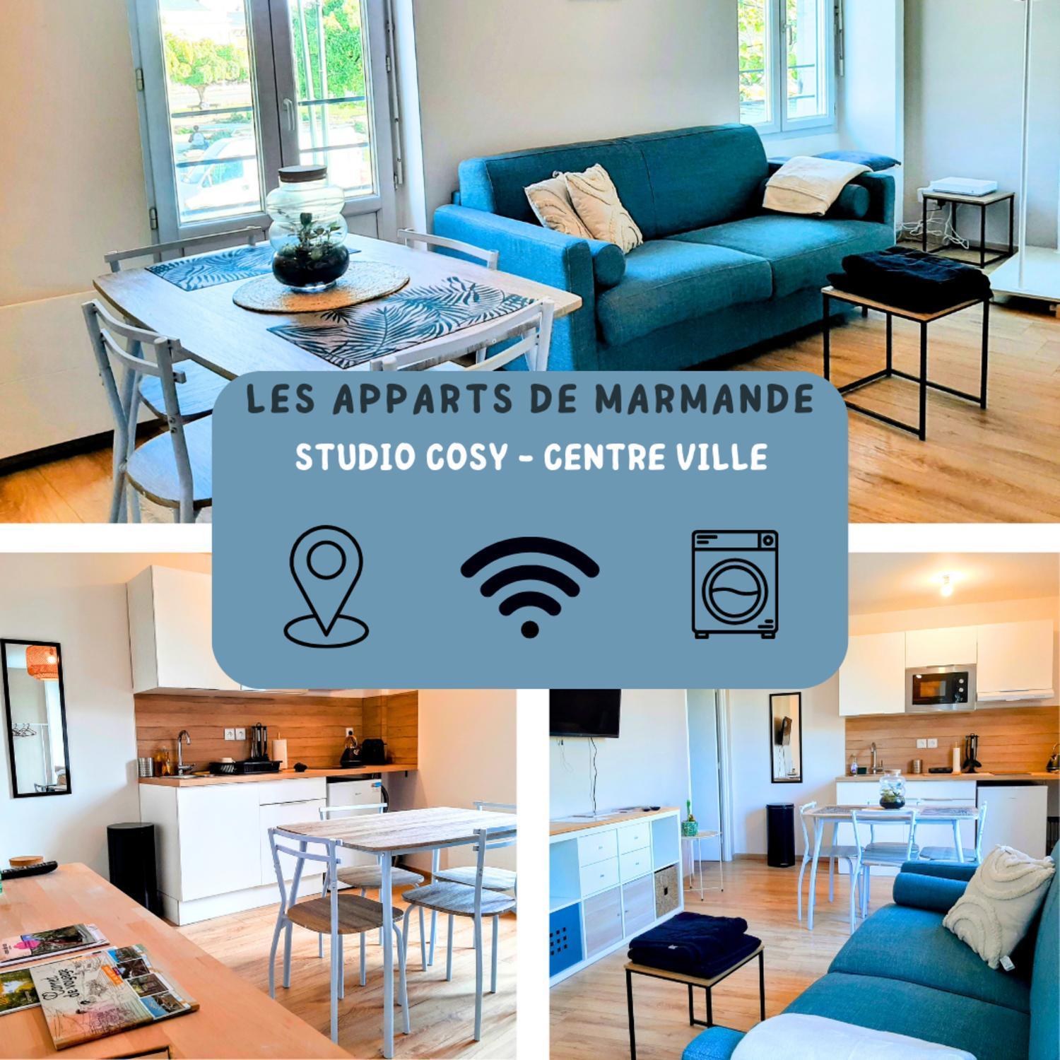 Les Apparts De Marmande - Appart Cosy, Centre De Марманд Екстер'єр фото
